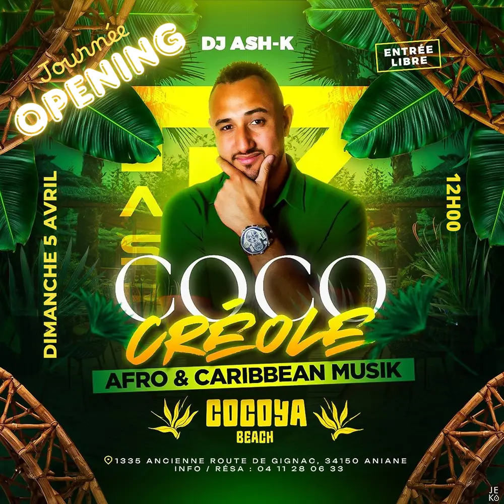 dim 5 avril coco creole