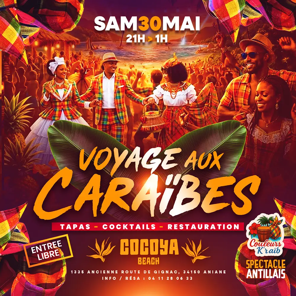 voyage aux caraibes